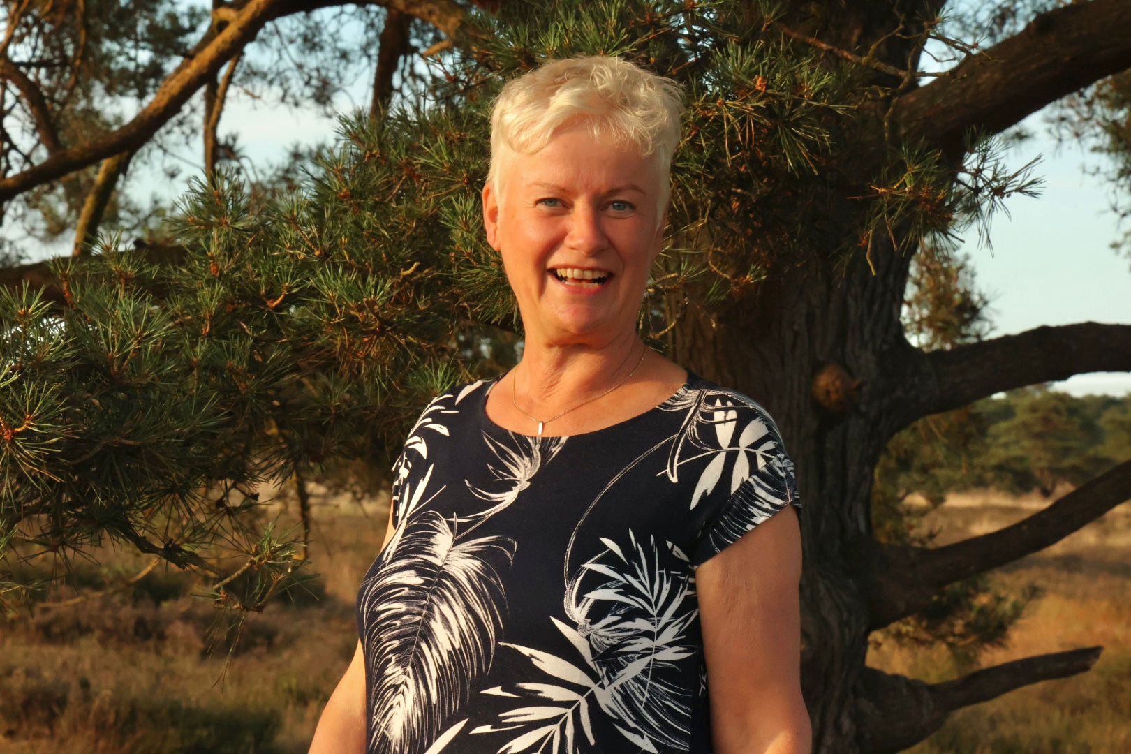 Anja Turkstra in de Drentse natuur
